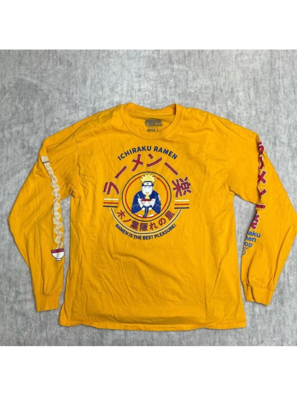 Naruto Shippuden Graphic Long Sleeve Shirt